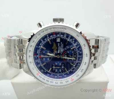 New Replica Breitling Navitimer Edition Speciale 46mm Watch SS Blue Dial